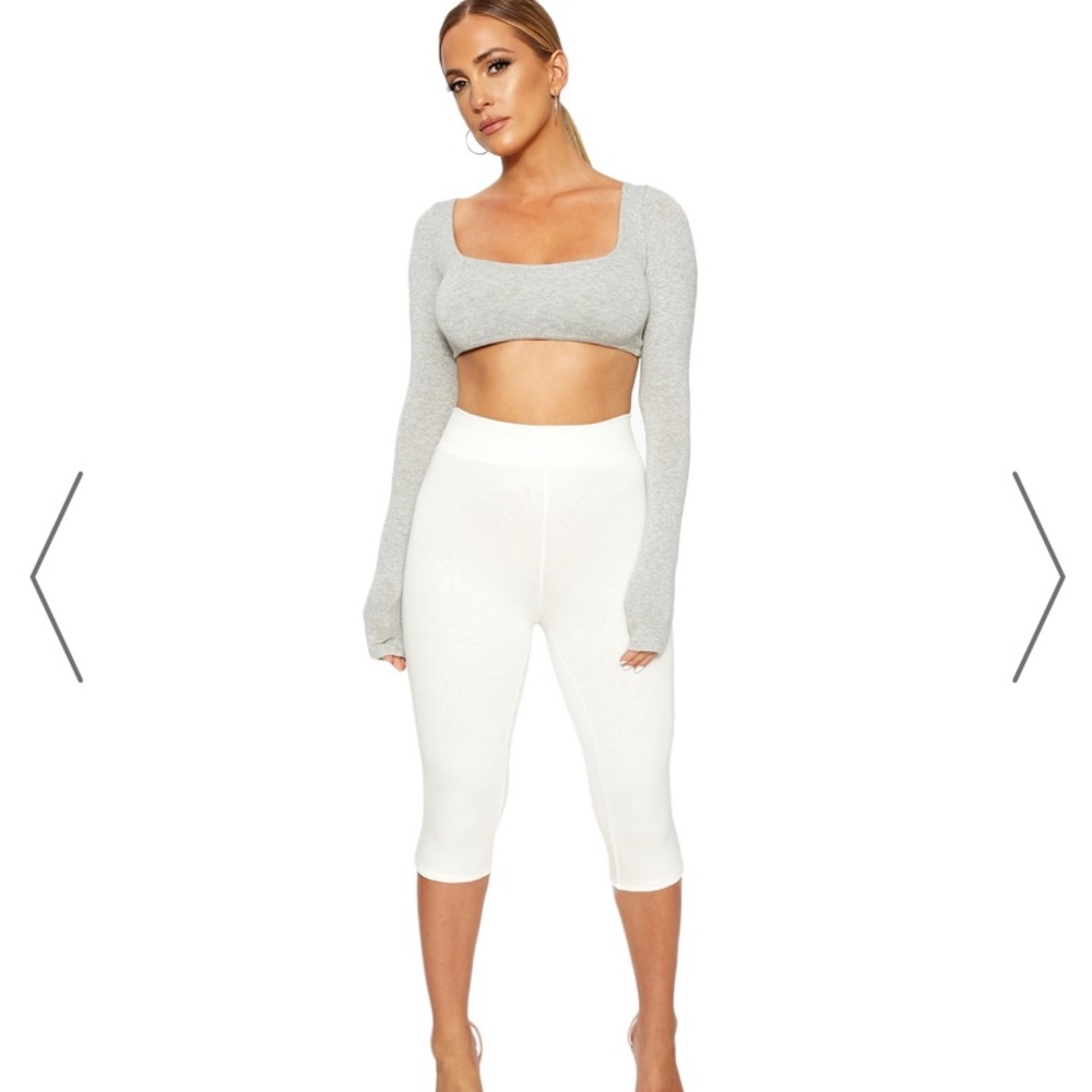 Naked wardrobe cropped leggings